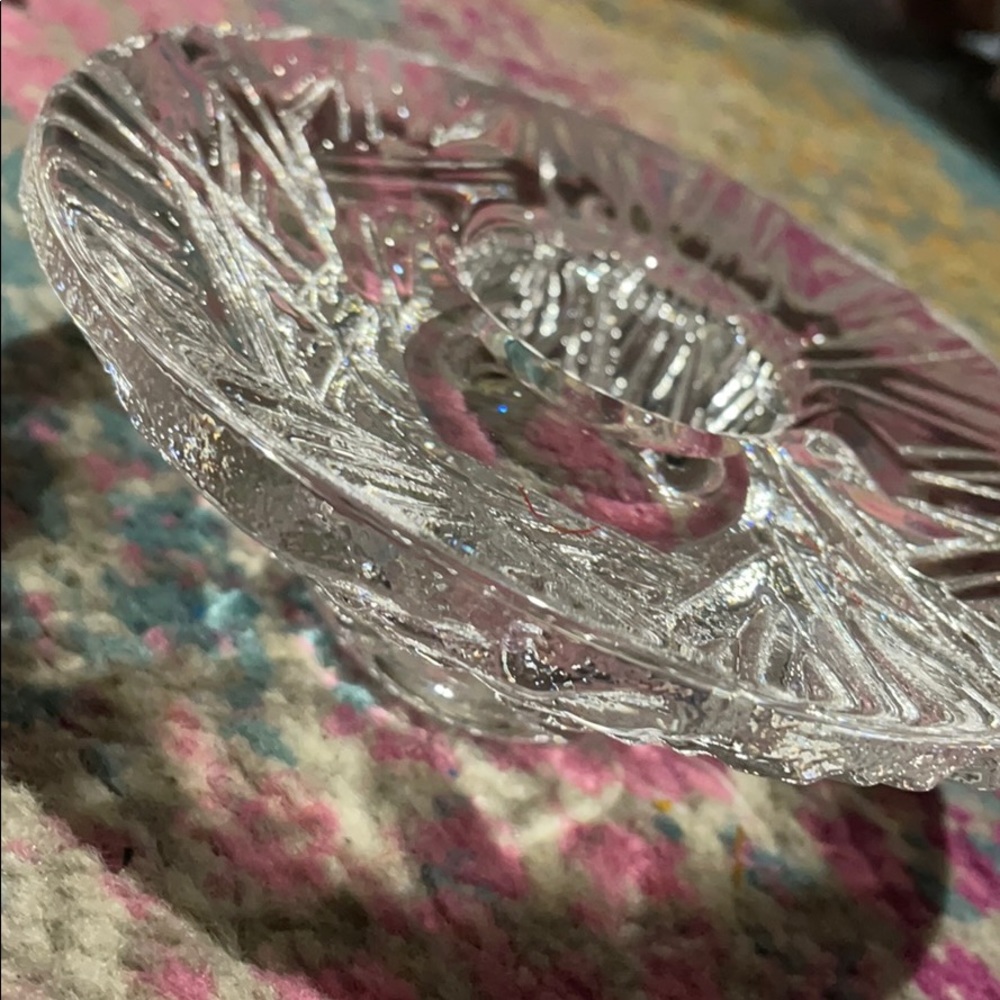 Orrefors tea light candle holder